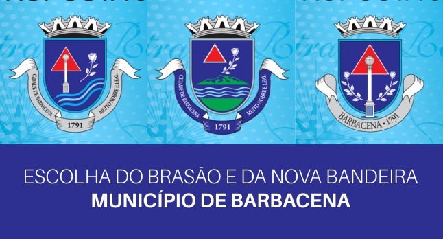 Prefeitura de Barbacena abre votação para escolha de nova bandeira e brasão do município