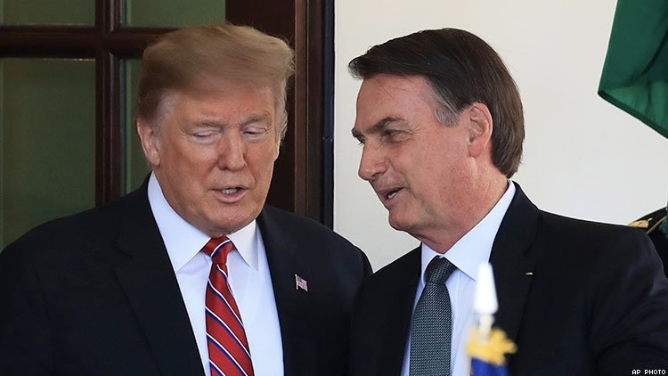 Bolsonaro diz que pode falar com Trump sobre tarifa do aço